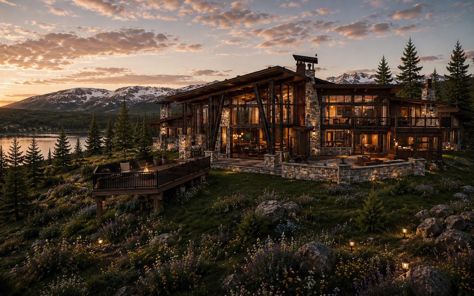 Tarnwood — conceptual render from the SketchUp model